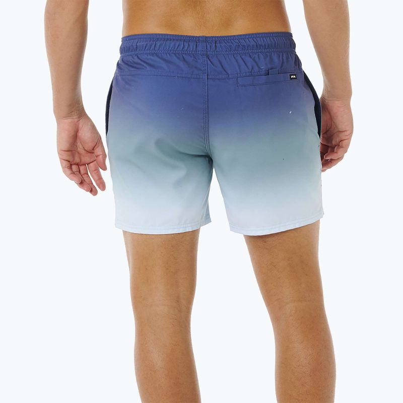 Шорти для плавання чоловічі Rip Curl Offset Fade Volley light navy 3
