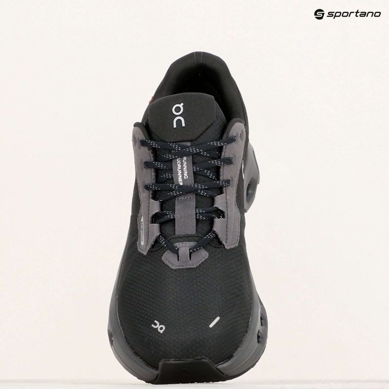 Черевики для бігу чоловічі On Cloudrunner 2 Waterproof magnet/black 10