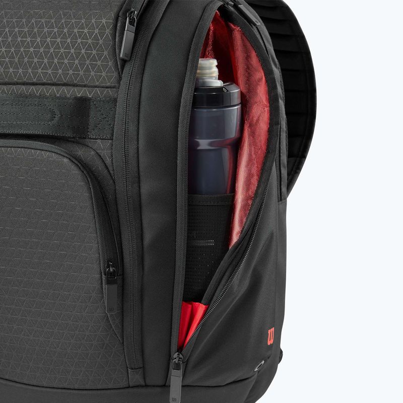Рюкзак тенісний Wilson Clash V3 Super Tour black/ infrared 8