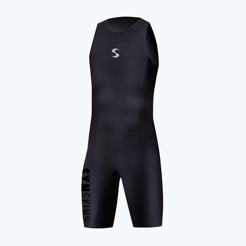Комбінезон для тріатлону чоловічий Synergy Synskin 2 Sleeveless black