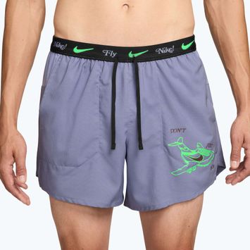 Шорти для бігу чоловічі Nike Fly Nike Stride 5" iron purple/black