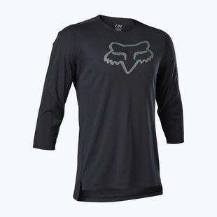 Футболка велосипедна чоловіча Fox Racing Flexair 3/4 Delta чорна 29321_001