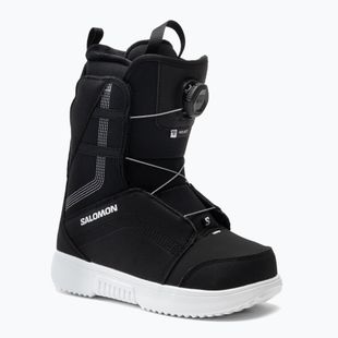 Черевики для сноуборду дитячі Salomon Project Boa чорні L41681700