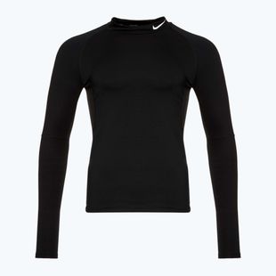 Лонгслів для тренувань чоловічий Nike Pro Dri-Fit Warm black/white