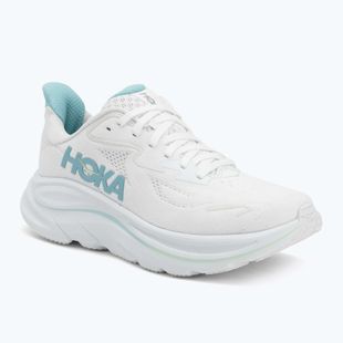 Кросівки для бігу жіночі HOKA Clifton 10 white/cielo blue
