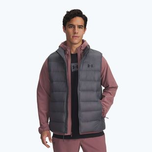 Жилет чоловічий Under Armour Legend Down castlerock/black