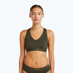 Бюстгальтер термічний icebreaker Merino 125 Cool-Lite Sprite Racerback dark loden