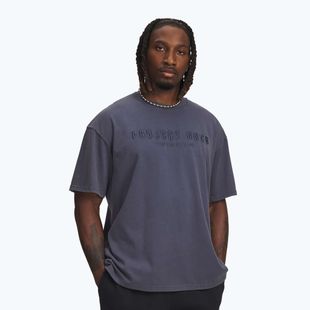 Футболка чоловіча Under Armour Project Rock Q3 ST Graphic downpour gray/white