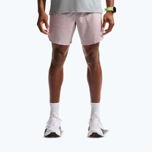 Шорти для бігу чоловічі Nike Stride Dri-Fit Brief-Lined 7" particle rose