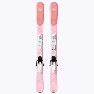 Лижі гірські дитячі Rossignol EXPERIENCE W PRO + KID 4 рожеві RRKJC05