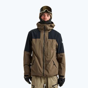 Куртка для сноуборду чоловіча Quiksilver Forever Stretch GTX canteen