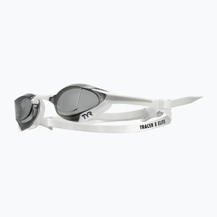Окуляри для плавання TYR Tracer-X Elite Racing smoke/white LGTRXEL_072