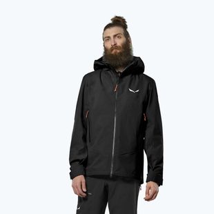 Куртка дощовик чоловіча Salewa Ortles GTX 3L EPE black out