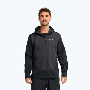 Куртка софтшелл чоловіча Jack Wolfskin Skyvail phantom