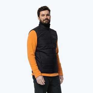 Чоловіча туристична безрукавка Jack Wolfskin Lapawa Ins чорна