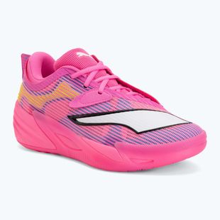 Кросівки баскетбольні PUMA All-Pro NITRO 2 Showtime poison pink/bright aqua/lime squeeze