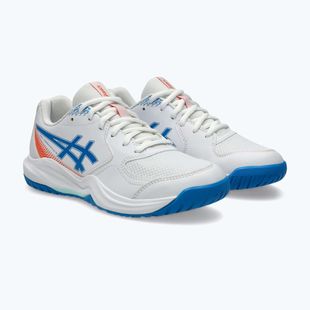 Кросівки тенісні дитячі ASICS Gel-Dedicate 9 GS white/directoire blue