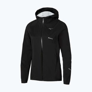Куртка для бігу жіноча Mizuno Trail Waterproof 20K Hooded black