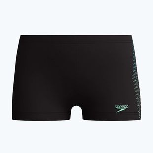 Плавки дитячі Speedo Plastisol Placement Aquashort black/alfalfa green