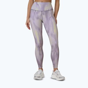 Легінси для тренувань жіночі 4F Solar Punk FNK F454 light yellow allover