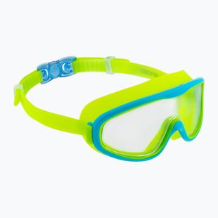 Маска для плавання дитяча AQUA-SPEED Tivano JR блакитна/зелена
