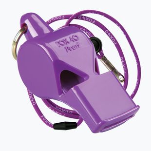 Свисток зі шнурком Fox 40 Pearl Safety фіолетовий 9703