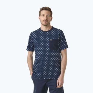 Футболка чоловіча Helly Hansen Hudson navy aop