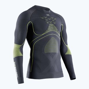 Чоловіча термоактивна кофта X-Bionic Energy Accumulator 4.0 charcoal/yellow