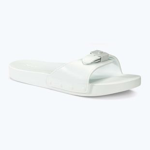 Жіночі шльопанці Scholl Pescura Flat Aqua Eva білого кольору