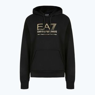 Кофта чоловіча EA7 Emporio Armani Train Visibility Hoodie black / gold