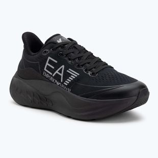 Кросівки EA7 Emporio Armani Wave Cracking full black / silver