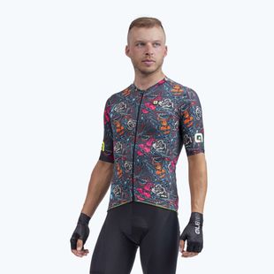 Велофутболка чоловіча Alé Maglia MC Tattoo grey
