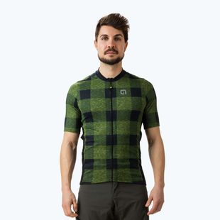 Велофутболка чоловіча Alé Maglia MC Scottish green
