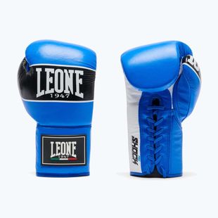 Рукавиці боксерські LEONE 1947 Shock Pro blue/black/white