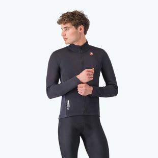 Куртка велосипедна чоловіча Castelli Entrata 2 light black/dark gray