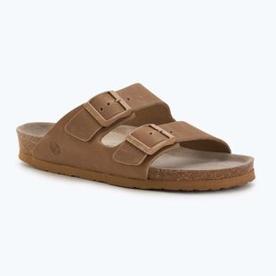 Шльопанці жіночі Genuins Hawaii Oiled Leather clay