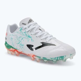 Кросівки футбольні чоловічі Supercopa AG white/turquoise