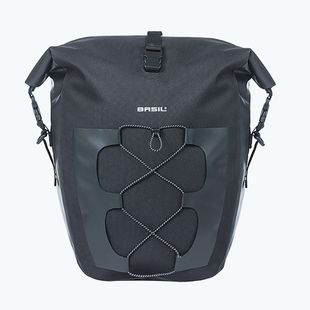 Сумка велосипедна Basil Navigator Waterproof Single Bag MIK Hooks 25-31 л black