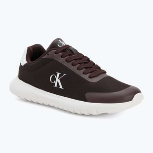 Кросівки жіночі Calvin Klein YW0YW01750 3 Eva Runner Mesh MG brown out/green haze
