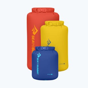 Набір мішків водонепроникних Sea to Summit Lightweight Dry Bag 3 шт. 3, 5, 8 л surf the web/sulphur/spicy orange