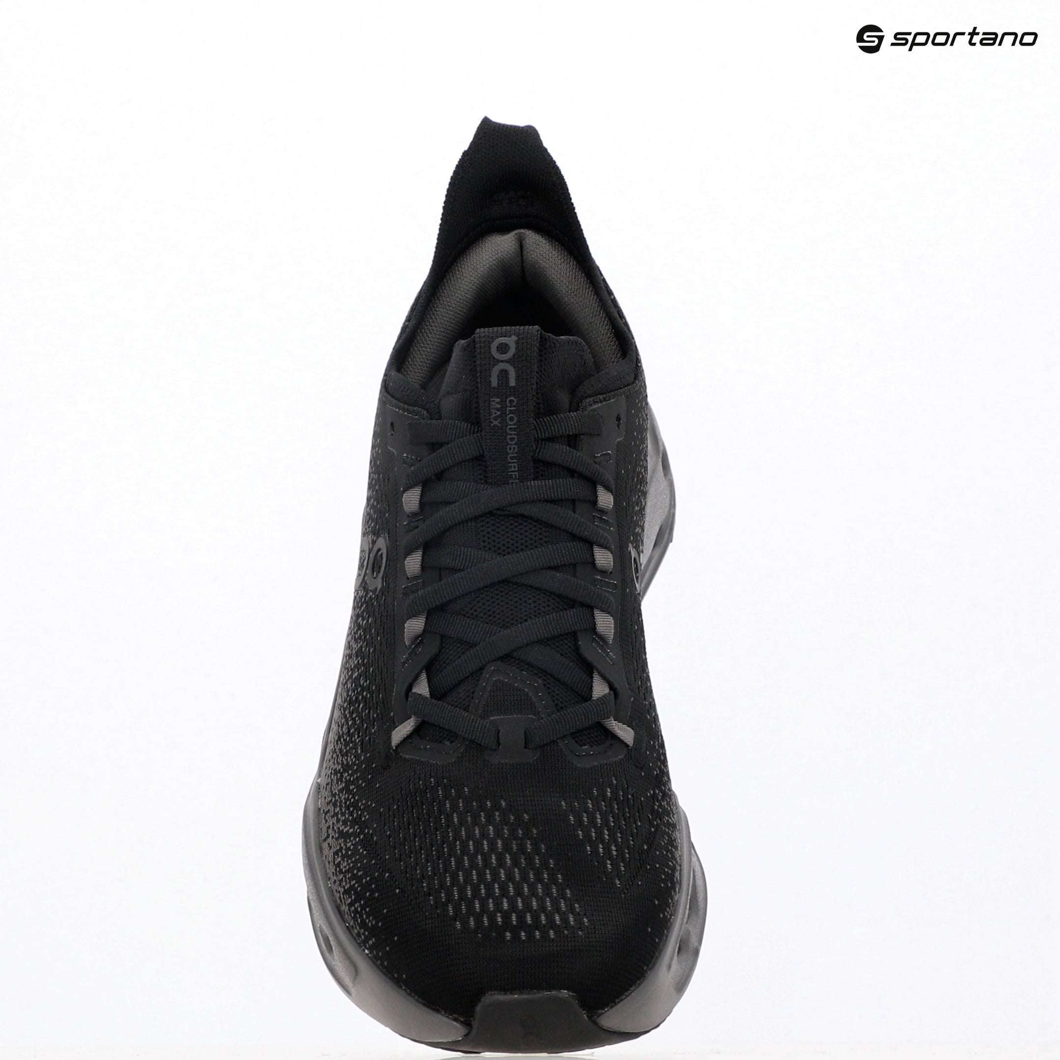 Кросівки для бігу чоловічі On Cloudsurfer  Max Wide black/eclipse
