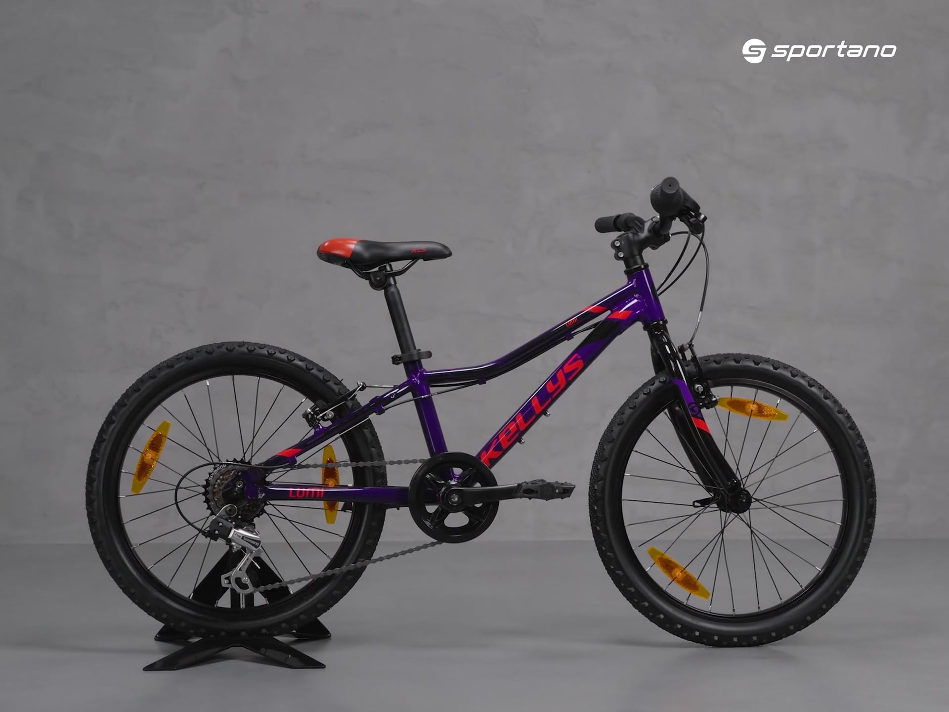 Велосипед дитячий Kellys Lumi 30 20" фіолетовий 72390
