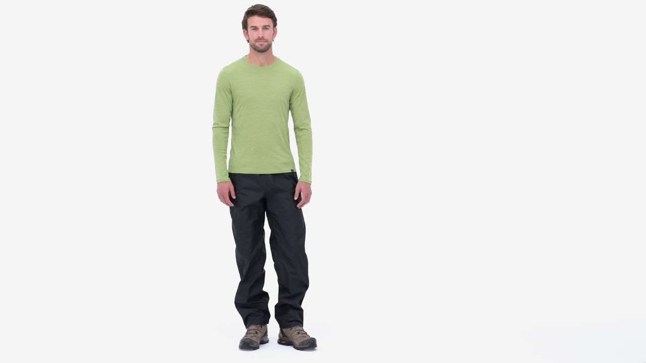 Чоловічі штани дощові Patagonia Torrentshell 3L Regular black
