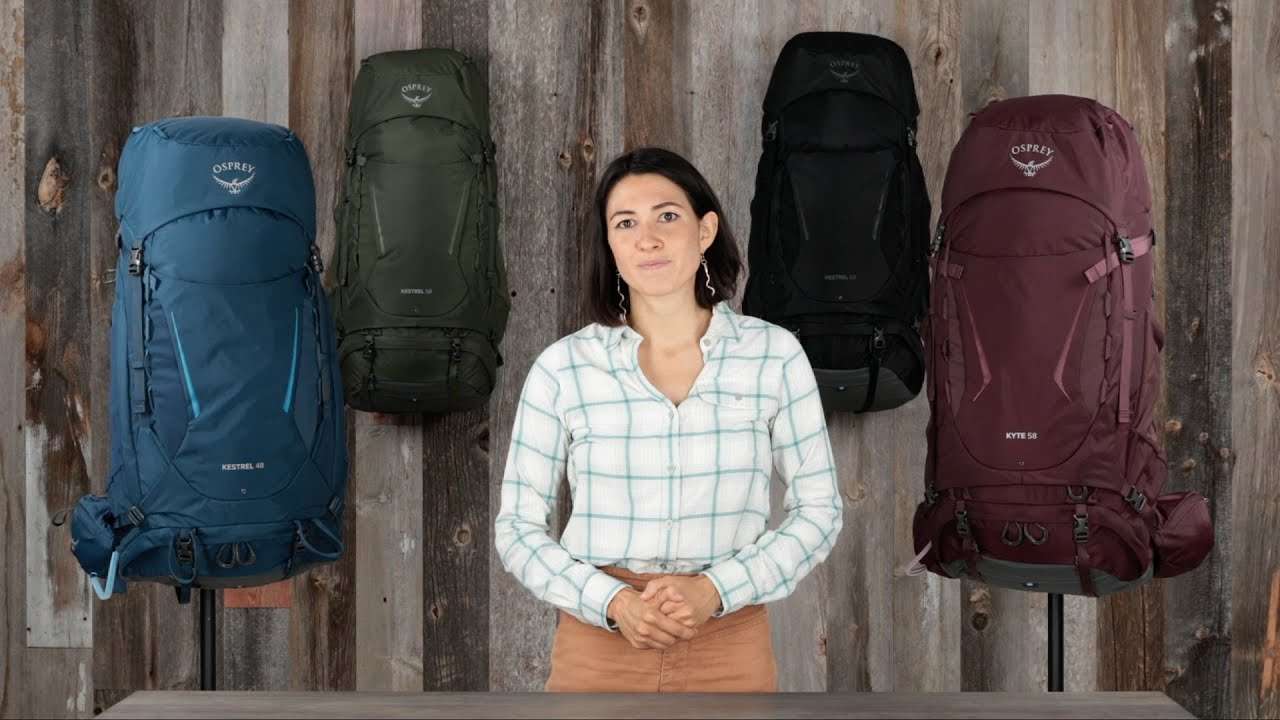 Рюкзак трекінговий чоловічий Osprey Kestrel 38 l чорний 10004767